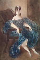 Woman Seated in an Armchair